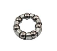 Cuscinetti Schermati, 2 pezzi set completo bici cuscinetti 3/16 pollici 1/4 cuscinetto in acciaio anteriore posteriore riparazione biciclette accessori ciclismo parti(C 38-24mm)