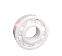 Cuscinetti Schermati, Cuscinetto a sfere a gola profonda 604 Dimensioni CE 4 * 12 4mm Cuscinetti in ceramica pieni ZrO2 Sfera in zirconio piccoli in miniatura Gira senza problemi olio