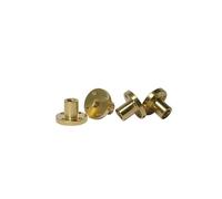Cuscinetti Schermati, Cuscinetto ruota posteriore T6 1mm 2mm Passo Rame Vite Dado Ottone for motore passo-passo 6mm Filettatura CNC Parti Guarnizioni dei cuscinetti(Pitch 1mm lead 6mm)