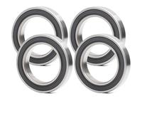 Cuscinetti Schermati, MR2437-2RS Cuscinetto a sfere 24 * 37 7 mm 4 pezzi Guarnizione a pressione diretta in acciaio al cromo 27377 LLB Cuscinetti a manovella for movimento centrale BB90