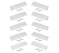 Cuscinetti scorrevoli con viti, guide di supporto | durevoli per barche in metallo, jetskier, supporto per la ricarica marina, kit di rampa Easy Start