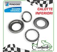 CUSCINETTI SERIE STERZO FORCELLA CALOTTE INFERIORI APRILIA PIAGGIO DERBI GILERA