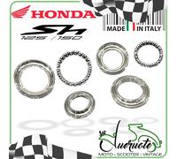 CUSCINETTI SERIE STERZO CALOTTE KIT DI SFERE FORCELLA HONDA SH 125 150 2013-2019