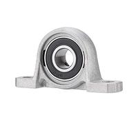 Cuscinetti Sfera Foro, Cuscinetti con Supporto, 12mm KP001 Cuscinetto a Sfere con Foro in Lega di Zinco Foro Flangia Auto Regolazione Automatica Supporto Montato Al Centro