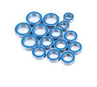 Cuscinetti Sfera RC Per Latrax Per Teton SST Per Rally Per Prerunner 1/18 15 Pezzi Mozzi Ruota Assale Kit Cuscinetti Sigillati In Gomma Parti Di Aggiornamento Per Auto RC