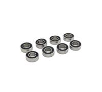 Cuscinetti Sfera RC Per Summit Per E-Revo Per Slash Per UDR Per Maxx Per Traxxas 1/16 RC Car 8 Pezzi 7019 7020 Cuscinetti A Sfera In Acciaio E Gomma Sigillati 8x12x3,5mm 4x8x3mm(4x8x3mm 7019 8Pc)