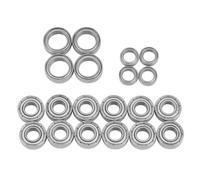 Cuscinetti Sfera RC Per Tamiya Per TT-01 TT01D TT01E TT01R DF02 1/10 20 Pezzi Kit Cuscinetti A Sfera RC Auto Parti Di Aggiornamento Parti Di Ricambio