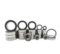 Cuscinetti Sfera RC Per Traxxas 1/5 Per X-Maxx 8S V1 Kit Cuscinetti Completo Da 35 Pezzi In Acciaio Cromato Nero Sigillato Pre-ingrassato RC Car Mozzi RPM Potenziati