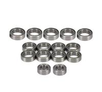 Cuscinetti Sfera RC Per Traxxas Per LaTrax Per Teton 1/18 15 Pezzi Kit Cuscinetti A Sfera In Metallo RC Car Upgrade Parts Accessori Parti Di Ricambio