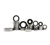 Cuscinetti Sfera RC Per Traxxas Per Maxx Per Slash 102076-4 26 Pezzi Kit Cuscinetti A Sfera In Acciaio Cromato Nero Gomma Sigillata Pre-ingrassata Short Course Truck RC Car