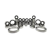 Cuscinetti Sfera RC Per Traxxas Per Summit 1/10 RC Car 45 Pezzi In Acciaio Cromato Cuscinetti A Sfera Completi In Gomma Nera Kit Sigillato Pre-ingrassato Auto