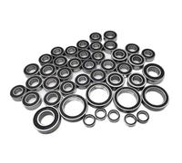 Cuscinetti Sfera RC Per Traxxas Per Summit 1/10 RC Crawler Auto Da Per Corsa 43 Pezzi In Acciaio Cromato Cuscinetto A Sfere Metrico 2RS Gomma Nera Sigillata Scanalatura Profonda