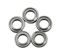 Cuscinetti sigillati in acciaio inossidabile resistenti al sale per mulinello da pesca progettati per un uso prolungato senza degradazione (A-7 x 4 x 2,5 mm)