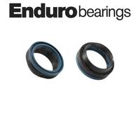 Enduro Bearings Fkh-7003 Hyglide Fox 36 Mm Fork Seal Kit Argento Black