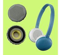Cuscinetti sostitutivi per la Manutenzione compatibili con JVC HA-S20BT AHT-S28BT HA-S23W Flats- Cuscino di Ricambio per Cuffie Wireless (Bianco)