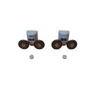 Cuscinetti superiori di supporto doppio per vetro 6 mm grigio