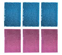 cuscinetti universali realizzato con 3M Scotch Brite, abrasivi metallici, ossido di alluminio, levigatura, pulizia, mattonella Mix-6 Pezzi