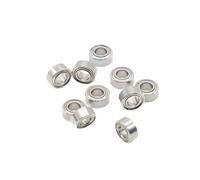 Cuscinetto, 10 pezzi SMR74ZZ ABEC 9 cuscinetti a sfera in acciaio inossidabile 4x7x2.5 3x6x2. 3x8x4 4x9x4 6x10x3 9x17x5 8x14x4 ad alta velocità Resistenza all'usura(S687 7X14X3.5 Open)