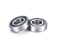 Cuscinetto, 1PCS Cuscinetto a sfere a gola profonda sigillato in gomma in miniatura 6000 6001 6002 6003 6004 6005 6006 6007 6008 2RS/ZZ(ZZ, 12x28x8) Resistenza all'usura(2rs,6001 12x28x8)