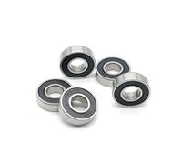 Cuscinetto 6001-2RS 12 * 28 * 8 mm Parti di riparazione del perno del telaio Cuscinetti a sfere 6001 2RS 6001-2RS 4 pezzi
