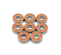 Cuscinetto 608RS ILQ-11 arancione 8x22x7 mm Cuscinetti in acciaio a basso attrito durevoli 8 pezzi
