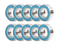Cuscinetto, 688RS Cuscinetto 8x16x5 Mm ABEC-3 Hobby Elettrico RC Auto Camion 688 RS 2RS Cuscinetti a sfere 688-2RS Blu Sigillato 10 Pezzi Resistenza all'usura