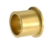 Cuscinetto a boccola, mini albero a boccola in ottone for stampante, manicotto flangiato in rame con spallamento in olio da 35 mm, 25 mm e 30 mm, 1 pezzo (16 x 22 x 28 x 3 x 16 mm)(18x24x30x3x16mm)