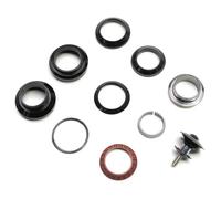 Cuscinetto a cono della serie sterzo in alluminio nero 27,0 Newton Ahead-set 1" Noir