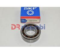 CUSCINETTO A DUE CORONE DI SFERE GABBIA IN POLIAMMIDE SKF 4207ATN9 - D. 35x72x23