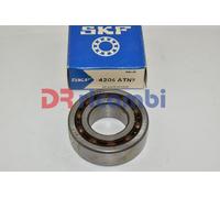 CUSCINETTO A DUE FILE DI SFERE GABBIA IN POLIAMMIDE SKF 4206ATN9 - D. 30x62x20