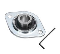 Cuscinetto a due viti acciaio pressato 5/8\" SBPFL202-10 per Wrench, ABEC 3