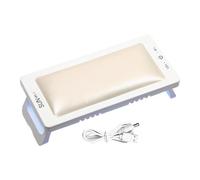 Cuscinetto a forma di mano, per unghie a LED, per manicure, 2 in 1