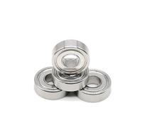 Cuscinetto a gola profonda in acciaio cromato 627ZZ 7 * 22 * 7 mm, cuscinetto sigillato in metallo, 627ZZ, 5 pezzi