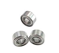 Cuscinetto a gola profonda micro bimetallico con guarnizione 10 pezzi 685ZZ 5x11x5mm Cuscinetti a sfere ad alta velocità Piccole parti di cuscinetti Acciaio al carbonio(20pcs)