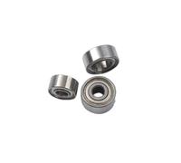 Cuscinetto a gola profonda micro bimetallico con guarnizione 100 pezzi MR52ZZ MR62ZZ MR63ZZ MR74ZZ MR84ZZ MR85ZZ MR106ZZ MR126ZZ Mini cuscinetti(MR106ZZ)