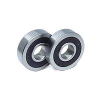 Cuscinetto a gola profonda micro bimetallico con guarnizione 2 pezzi 16100-2RS 10x28x8mm ABEC-1 guarnizioni in gomma