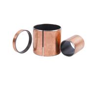 Cuscinetto a manicotto, Boccola a manicotto del cuscinetto, Manicotto del cuscinetto, Cuscinetto composito autolubrificante SF1 da 2 pezzi, Diametro interno 19 mm, Diametro esterno 21 mm, Lunghezza 15