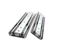 Cuscinetto a rotolamento per guida scorrevole del 1 paio di guide for cassetti con montaggio laterale da 71 mm cuscinetti a sfera estensione completa tripla resistenti(12inch)
