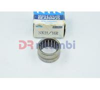 CUSCINETTO A RULLINI RIGIDO ASTUCCCIO A RULLI NTN NK21/16R - D. 21x29x16