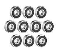 Cuscinetto a sfera 627RS doppia tenuta, 8 x 22x 7mm Acciaio al cromo, 10pz