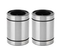 Cuscinetto a sfera di movimento lineare LM35UU a bassa attrito ad alta precisa cuscinetto in gomma sigillato di movimento lineare in acciaio per stampante 3D Macchina CNC 2 PC