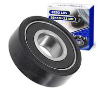 Cuscinetto a Sfera di Supporto 6202 LUV per Tamburo Asciugatrice 39x15x11 mm con Codice Originale 40004307 09201204 per Candy per Haier per Hoover per Rosieres per Zerowatt - MONTERAL