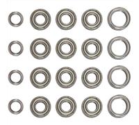 cuscinetto a sfera Per Tamiya Per TT-01 TT01D TT01E TT01R DF02 20 Pezzi Kit Cuscinetti A Sfere 1/10 RC Auto Parti Di Aggiornamento Ricambio