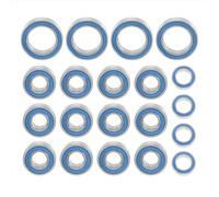 cuscinetto a sfera Per Tamiya Per TT-01 TT01E TT01D TT02B 1/10 RC Auto Aggiornamenti Parti Accessori 20 Pezzi Kit Cuscinetto A Sfere Sigillato In Gomma