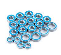 cuscinetto a sfera Per Tamiya Per TT01 1/10 RC Crawler Auto Parti Di Aggiornamento 20 Pezzi Mozzo Ruota Cuscinetto A Sfere Acciaio Cromato Metrico Sigillato In Gomma