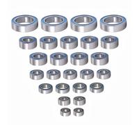 cuscinetto a sfera Per Tamiya Per XV-01 1/10 RC Auto Aggiornamenti Accessori Modificati Pezzi 26PCS Kit Cuscinetti A Sfera Sigillati In Gomma