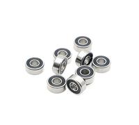 Cuscinetto a sfera sigillato, 1-10 Cuscinetti Miniaturizzati A Sfere A Gola Profonda Sigillati In Gomma 623-2RS ((10pcs 626 2rs)