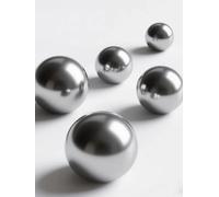 Cuscinetto a sfere, 20 pezzi da 11,11 mm a 22,23 mm, elevata durezza, senza crepe, multiuso for aria condizionata, razzi, frigoriferi, treni, biciclette(15.88mm)