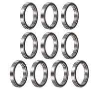 Cuscinetto a Sfere a Gola Profonda 6704-2Rs, 10pz 20x27x4mm, Nero
