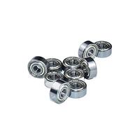 Cuscinetto a sfere a profonda in miniatura a singola 10 pezzi 623ZZ 3 * 10 * 4mm Parti di attrezzature meccaniche ad alta velocità sigillate in metallo in acciaio al cromo